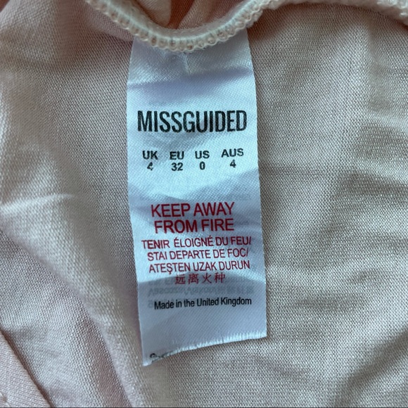 🆕 Missguided Wrap Front Tulip Mini Skirt - Picture 3 of 7